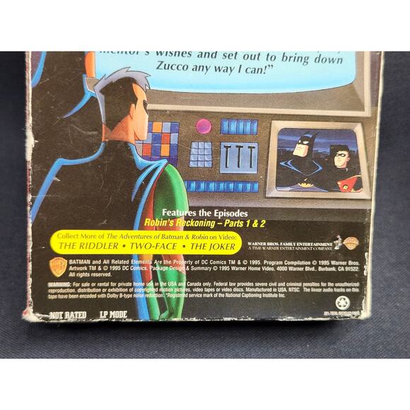 The Adventures of Batman and Robin "THE JOKER" & "ROBIN" on VHS - Picture 5 of 8